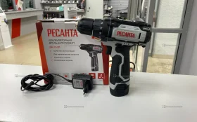 Аккумуляторная дрель-шуруповерт РЕСАНТА ДА-12-2ЛК