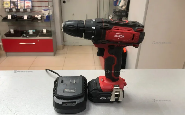 Дрель-шуруповерт Elitech ДА 12СЛ2