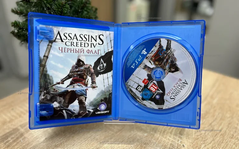 Диск Ps4 assassin creed 4 black flag