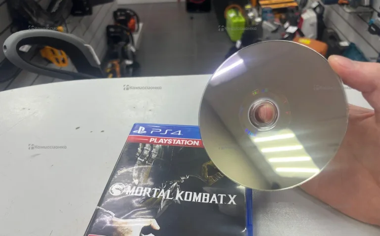 PS4 диск. ps4 mortal kombat x