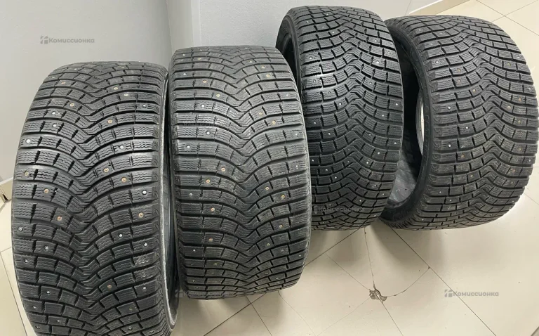 Комплект зимней разноширокой резины Michelin X-lc
