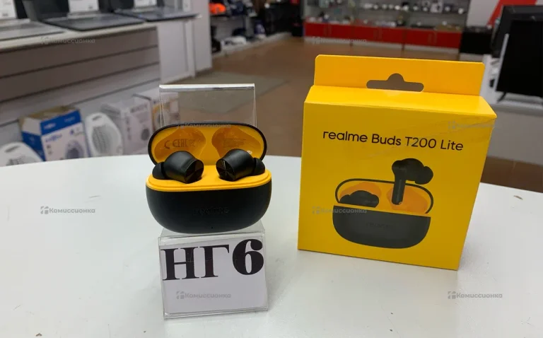 Наушники  Realme buds T200 lite