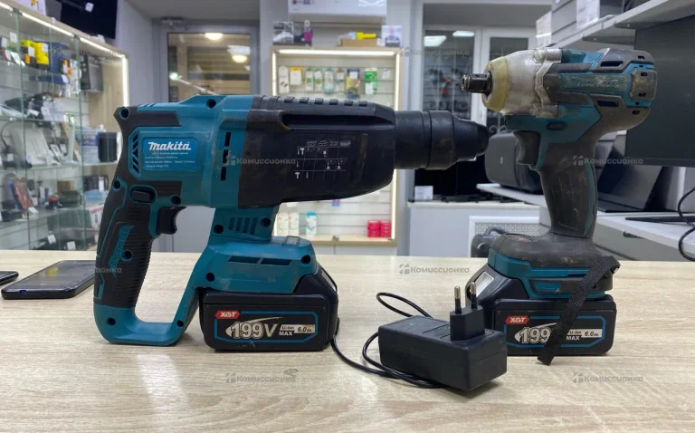 перфоратор+гайковерт Makita