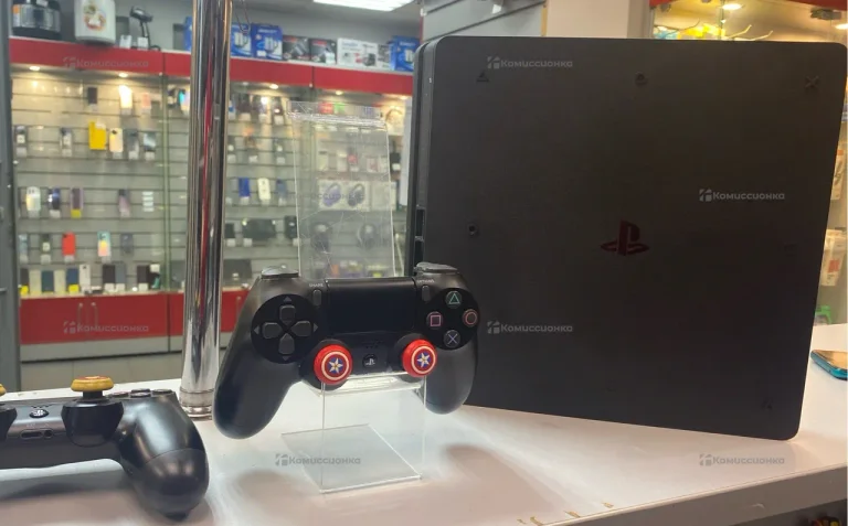 Приставка PS4. slim 1tb