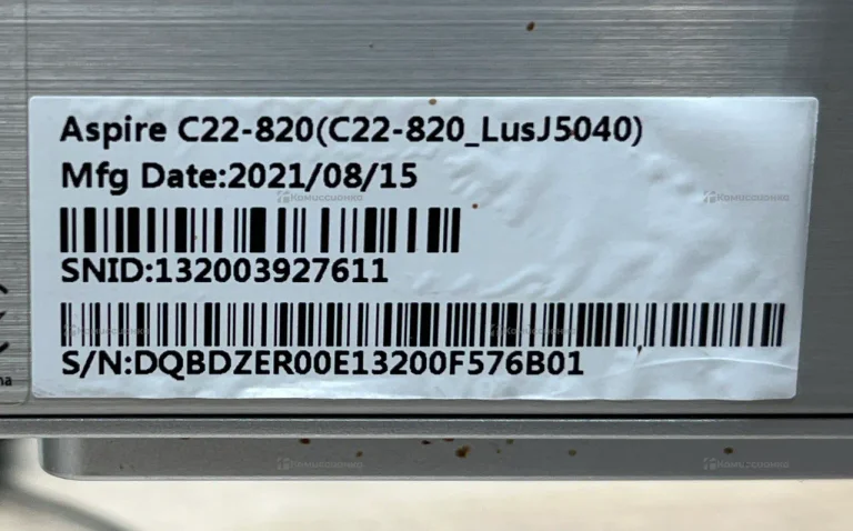 Моноблок Acer Aspire C22-820