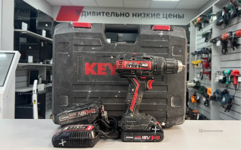 Аккумуляторный шуруповерт Keyang DD18BL-W(SET)