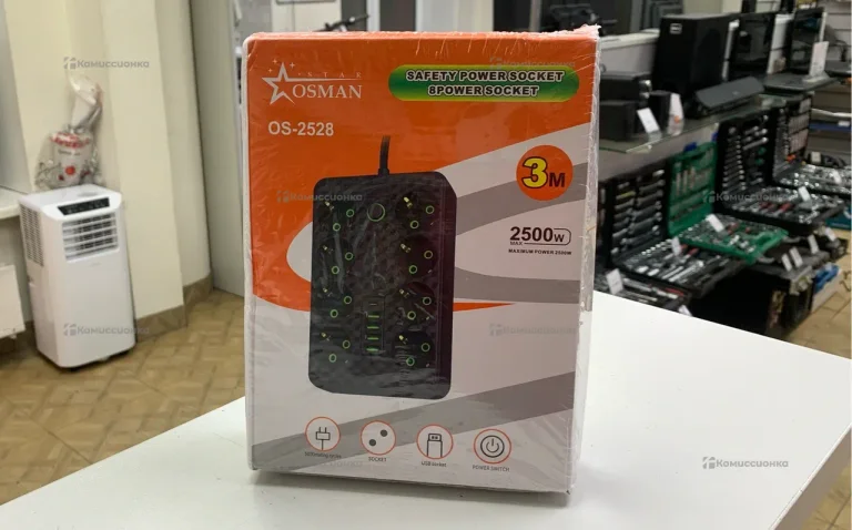 Сетевой фильтр 8 розеток