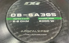 Купить Сабвуфер  AlpHard DB SA305D2 б/у , в Челябинск Цена:13500рублей