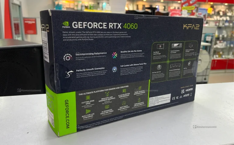 Видаакарта KFA2 GeForce RTX 4060 CORE Black 8 Г5