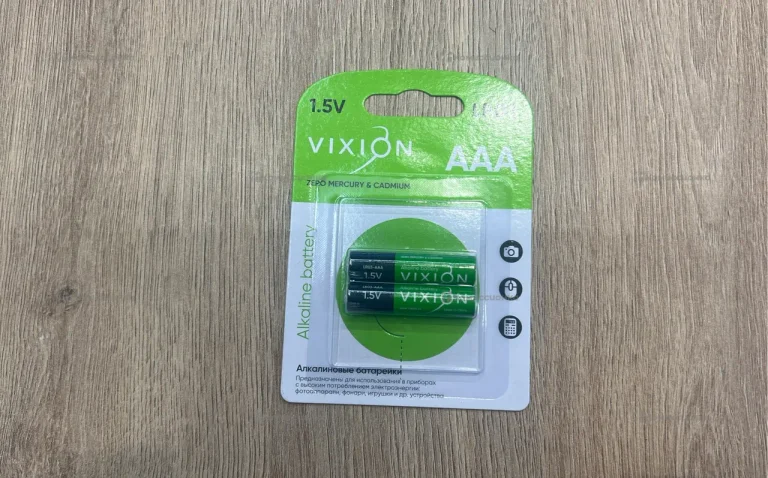Батарейка (ААА) Алкалиновая Vixion LR03 Блистер 2шт (Z)