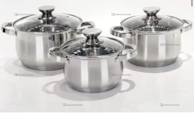 Купить Набор кастрюль 19 б/у , в Красноярск Цена:2390рублей