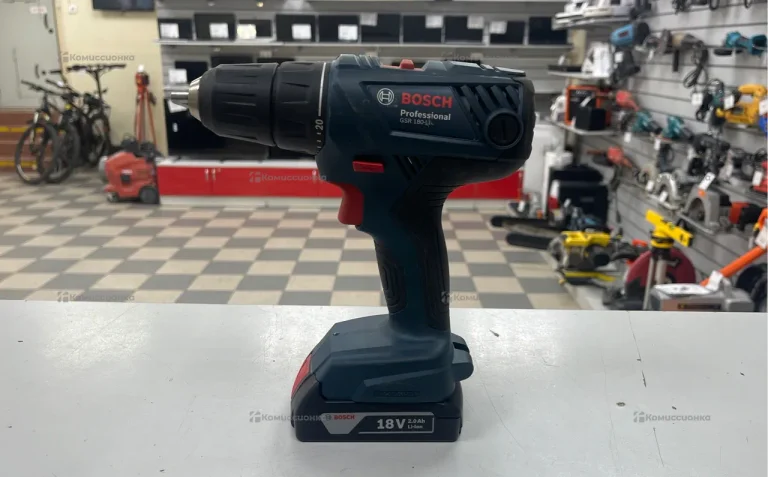 Аккумуляторная дрель-шуруповерт BOSCH GSR 180-LI 2