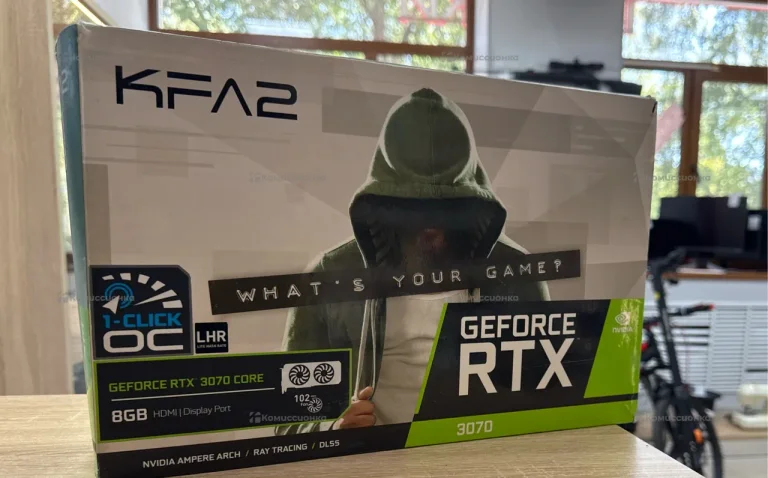 Видеокарта GeForce rtx 3070 core  pci 8 gb 256bit