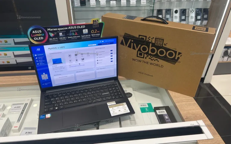 ASUS ViVoBook 15X OLED 16/512  15.6” Core i5-1335U  Black