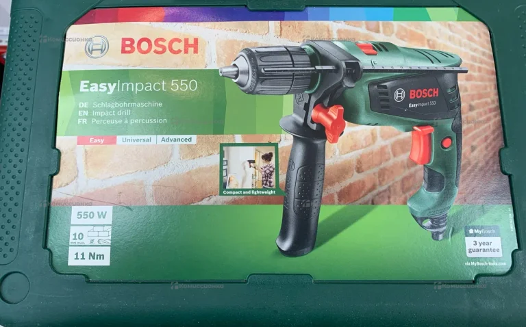 Дрель Bosch EasyImpact 550 Case