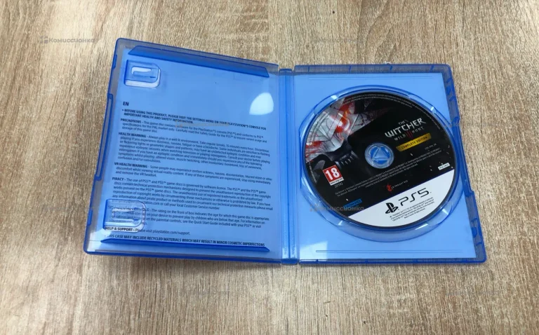 Игровой Диск PS5  THE Witcher Wild Hunt