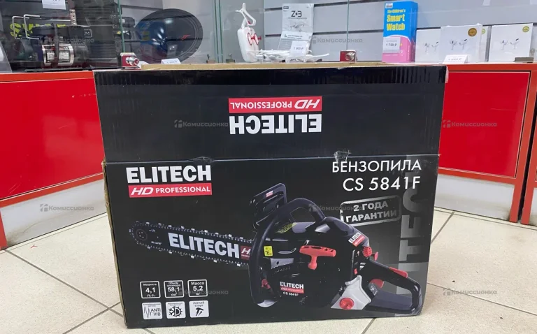 Бензопила Elitech cs 5841f
