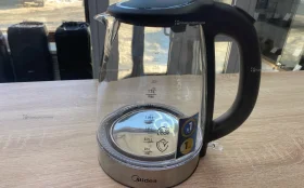 Купить Электрический чайник Midea (стекло) б/у , в Энгельс Цена:1290рублей