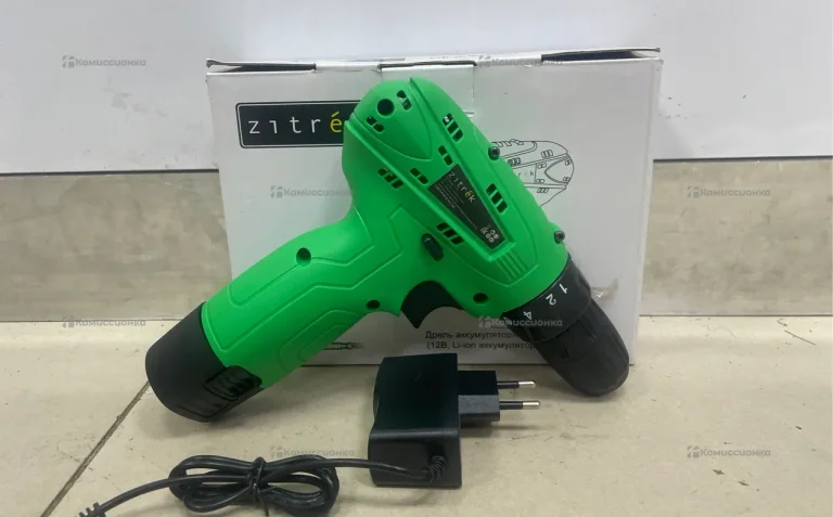 Дрель-шуруповерт аккумуляторная Zitrek Green 12-Li