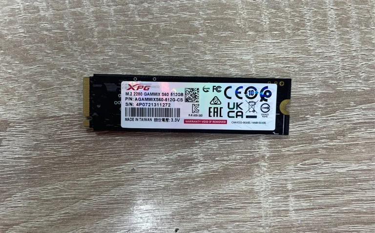 Sad m2 XPG на 512gb