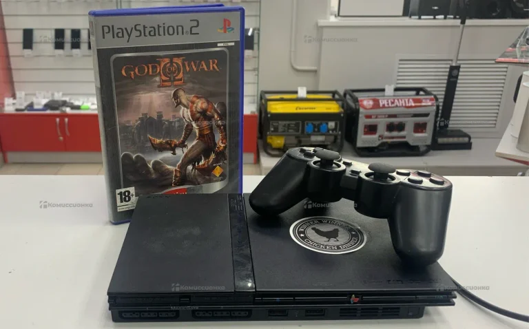 Приставка PS2.