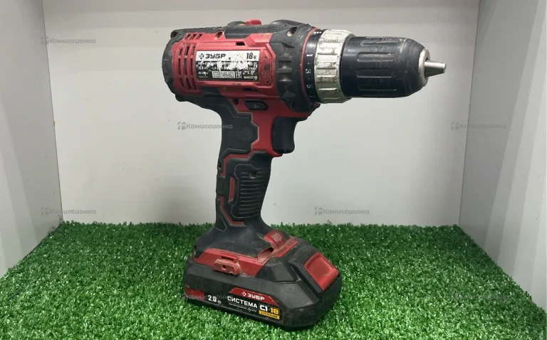 Шуруповерт Зубр 18v