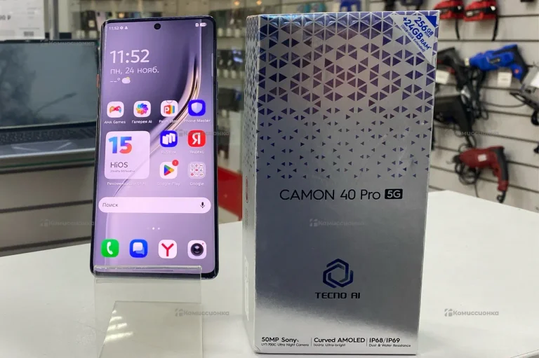 Tecno Camon 40 Pro 12/256 ГБ