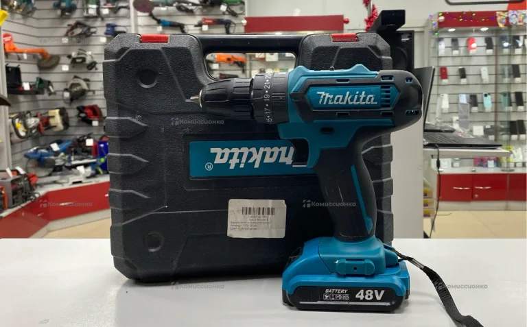 Дрель-шуруповерт Makita реп 48V
