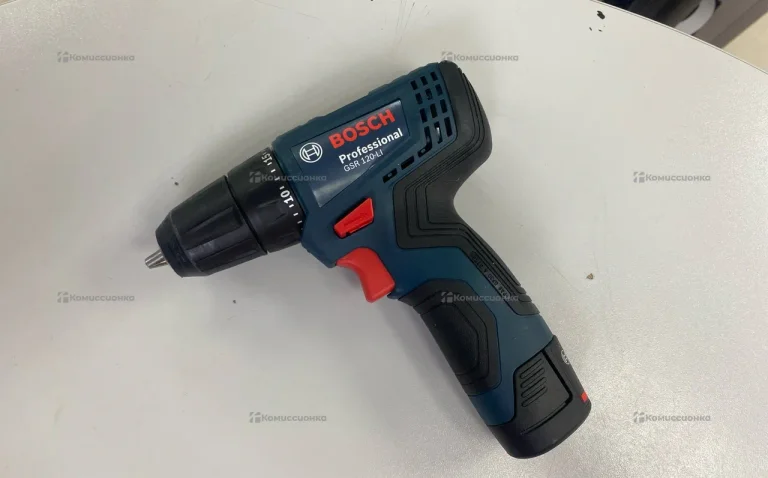 Аккумуляторная дрель-шуруповерт BOSCH GSR 120-LI L