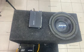Купить Сабвуфер aria+усилитель б/у , в Набережные Челны Цена:8900рублей