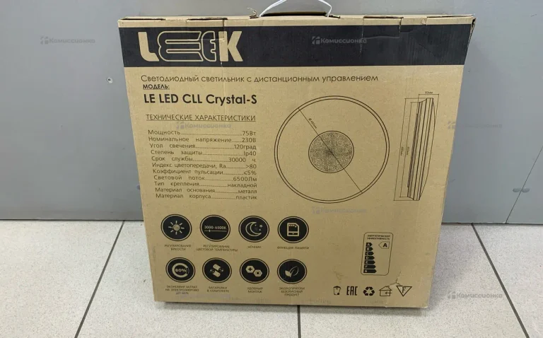Светильник потолочный Leek Crystal-S 75вт