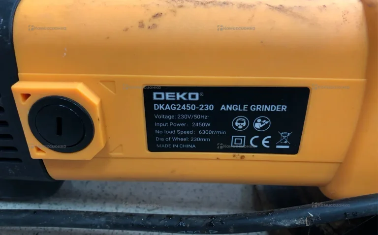 Угловая шлифовальная машина DKAG2350-230