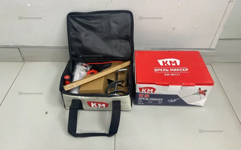 Дрель миксер электрический km em 851/1 850вт