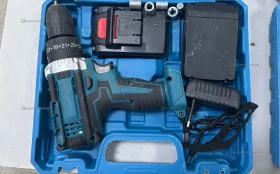 Дрель шуруповерт синяя С