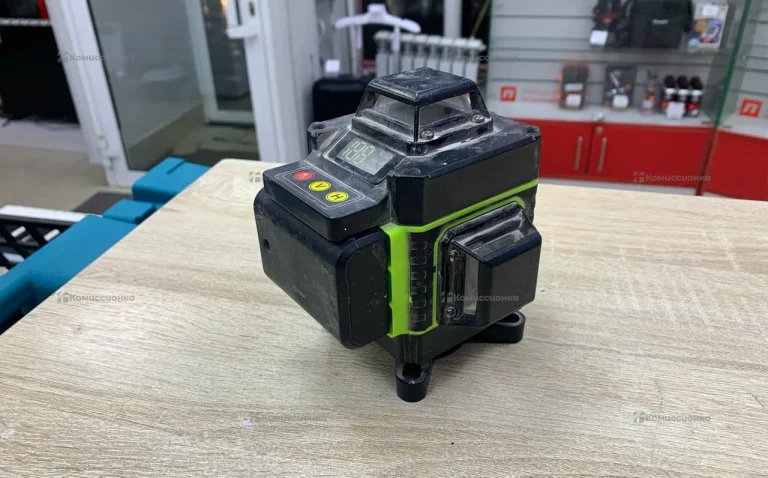 Лазерный уровень Hilda 4D Laser Level Green.