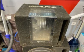 Сабвуфер  ALPINE SBG-1244BP