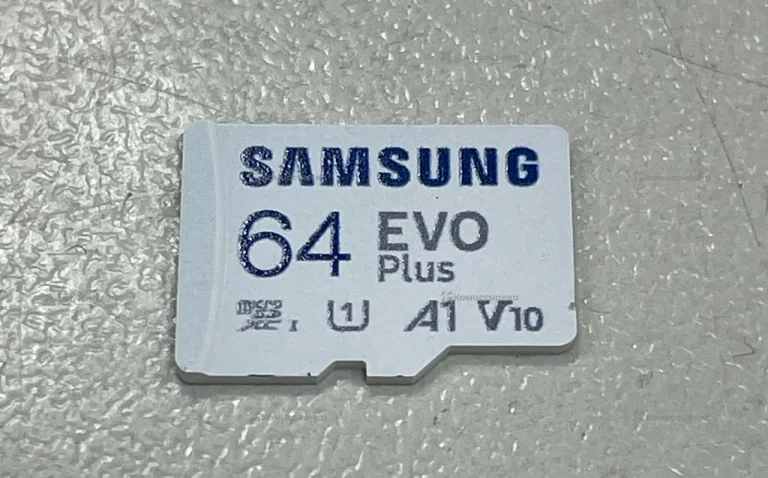 Карта памяти Samsung EVO Plus microSDXC 64 ГБ