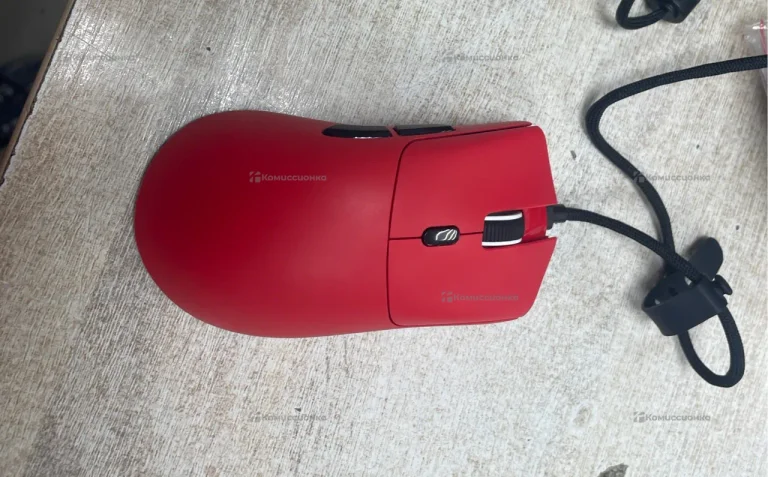Мышка проводная (Красная)