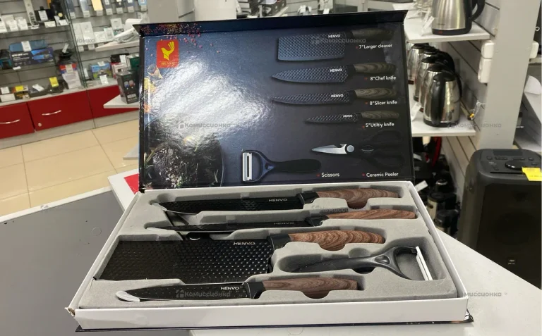 наборы кухонных ножей Henvo