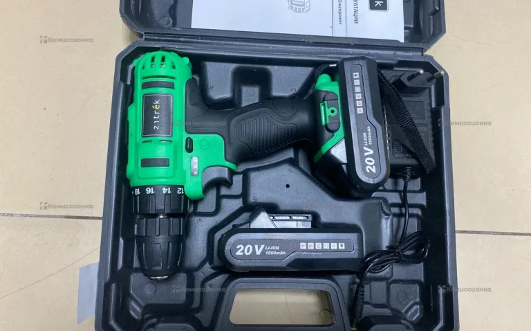 Дрель аккумуляторная Zitrek Greenpower 20-Li