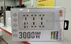 Купить Сетевой фильтр Power socket 6 розеток б/у , в Рязань Цена:590рублей