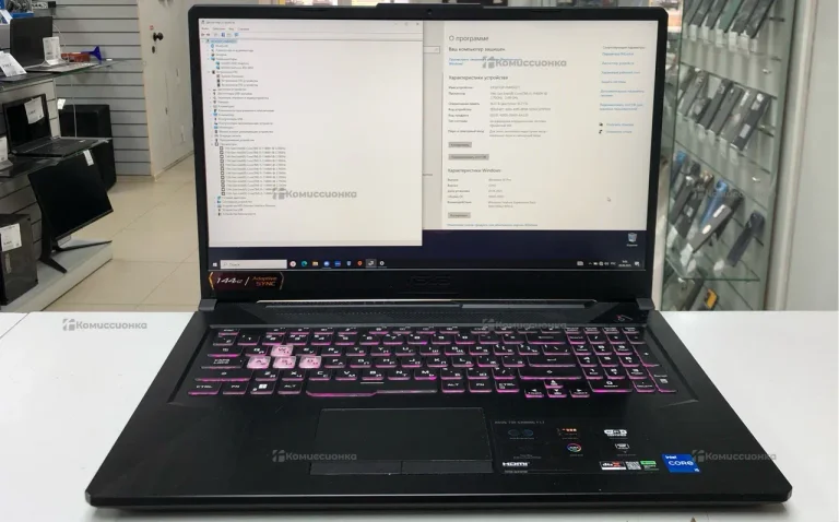 Ноутбук  ASU’s Tuf Gaming F17