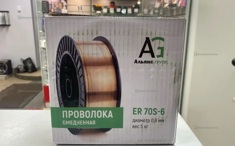 Проволока сварочная 0,8мм 5кг