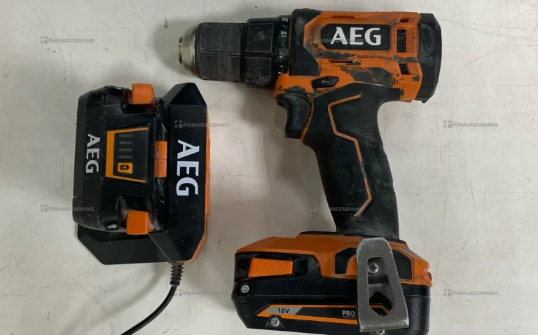 Аккумуляторная дрель-шуруповерт AEG BS18G4-202C