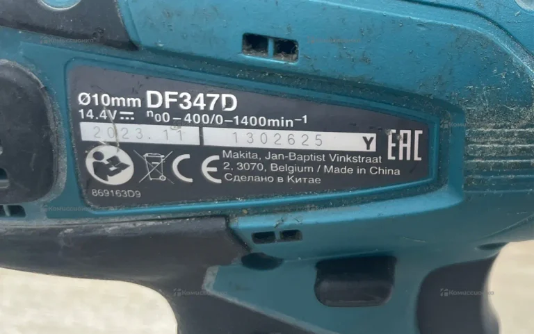 Дрель-шуруповерт makita DF347D