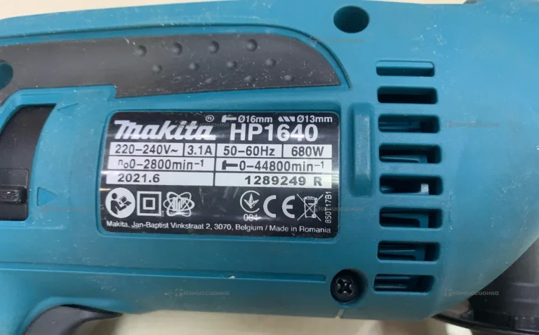 Дрель makita HP1640