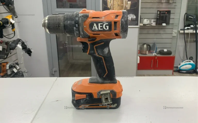 Аккумуляторная дрель-шуруповерт AEG BS18G4-202C