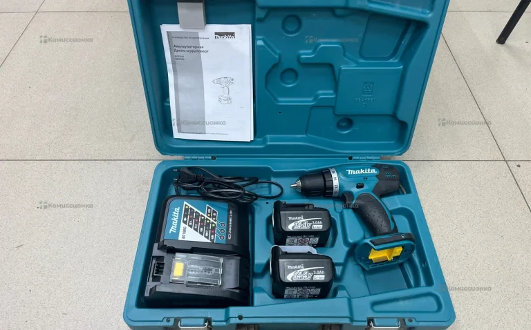 аккумуляторная дрель шуруповерт Makita BDF343