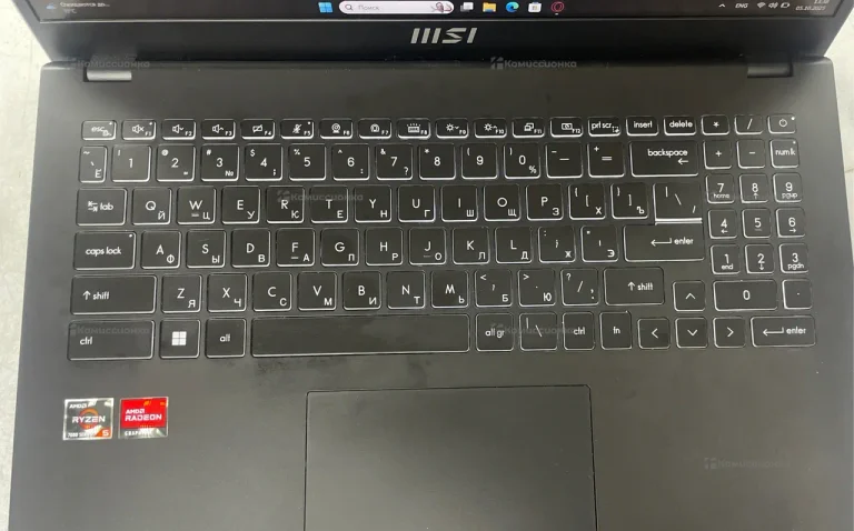 Ноутбук  msi modern