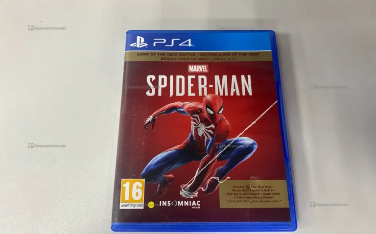 PS4. диск spider-man